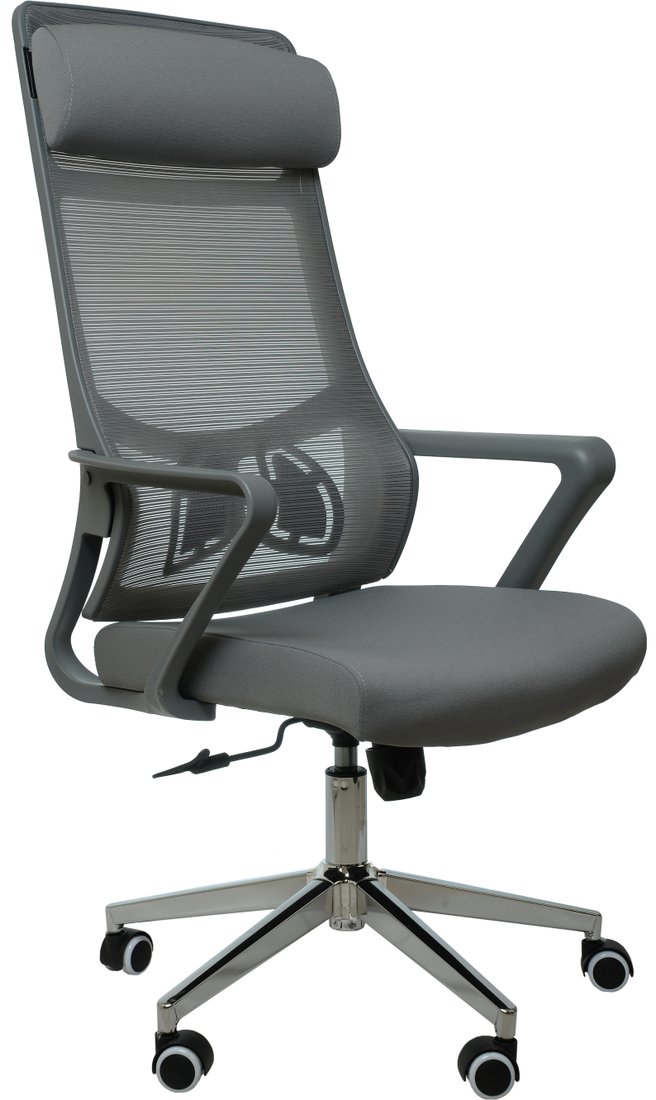 

Офисное кресло SitUp Aura Grey Chrome (серый)