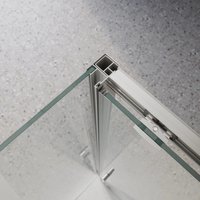Душевой уголок BelBagno LUCE-AH-1-100/80-C-Cr в Бресте