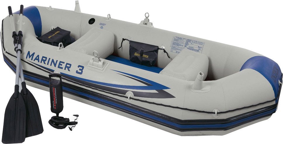 

Гребная лодка Intex Mariner-3 SET