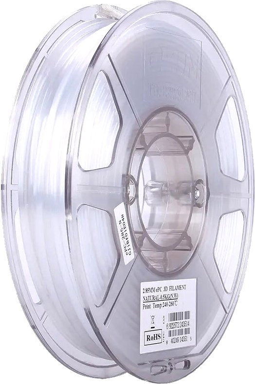 

Пластик eSUN ePC 1.75 мм 500 г (прозрачный)