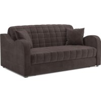 Диван Мебель-АРС Аккордеон Барон №4 ППУ 120x200 (коричневый кордрой)