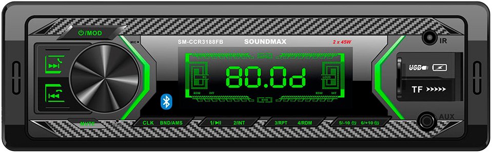 

USB-магнитола Soundmax SM-CCR3188FB (24 В)