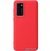 Чехол для телефона Case Matte для Huawei P40 (красный)