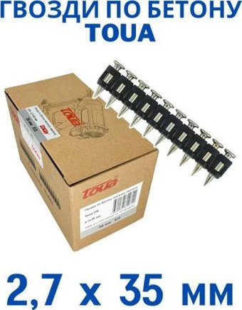 Гвозди для пистолета Toua NC2735 (1000 шт)