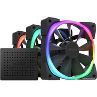 Набор вентиляторов с контроллером NZXT Aer RGB 2 120mm Triple Starter Pack HF-2812C-TB