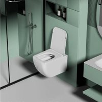 Унитаз подвесной Abber Ultra AC1303 (белый)