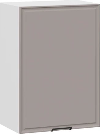 

Шкаф навесной Трия Белладжио 1ВВ5 с одной дверью (белый/софт капучино)