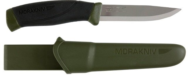 

Нож Morakniv Companion MG (черный/зеленый)