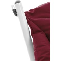 Кресло M-Group Чил 29360102 (2 шт, белый/бордовая подушка)