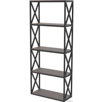 Стеллаж TMB Loft Саймон ЛДСП 60x40x160 (флитфуд серая лава)