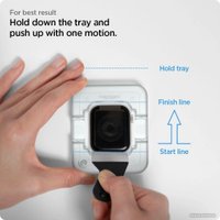 Защитное стекло Spigen ProFlex EZ Fit для Apple Watch 9/8/7 (45 mm) AFL04051 (2шт)