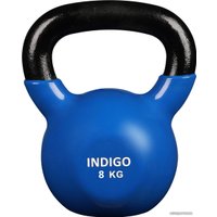 Гиря Indigo IN132 8 кг (черный/синий)