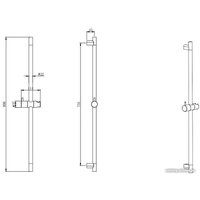 Держатель душевой лейки Aquatek AQ2000CR