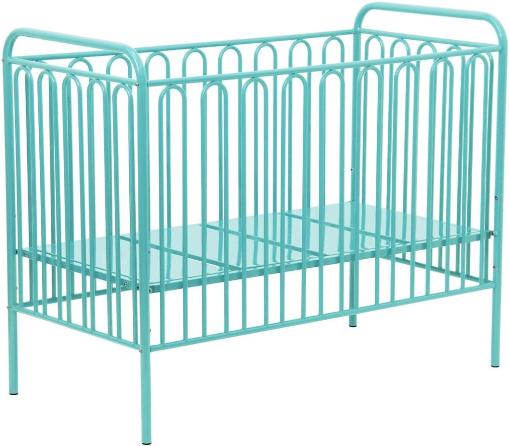 

Классическая детская кроватка Polini Kids Vintage 110 (бирюзовый)