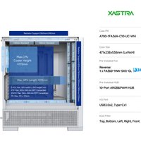 Корпус XASTRA A700 3ARGB-C10-UC (белый)