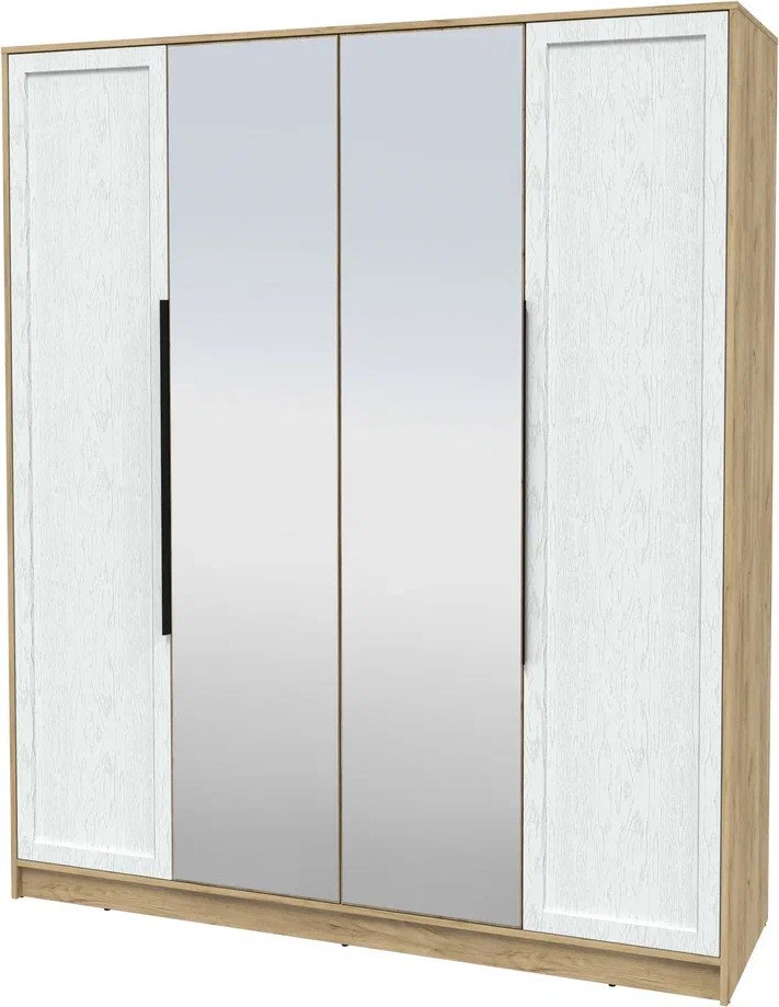 

Шкаф распашной Интерлиния Концепт Тренд КТ-Ш4(з) (дуб золотой/дуб полярный)