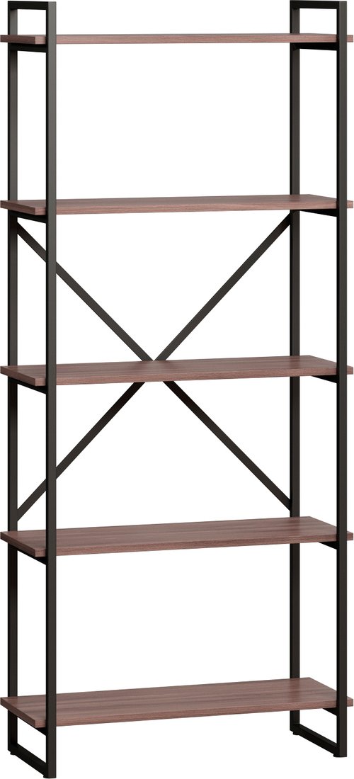 

Стеллаж LoftyHome Мальборк 80 1627784 (шимо темный)