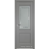 Межкомнатная дверь ProfilDoors Классика 2U L 90x200 (грей/мадрид)