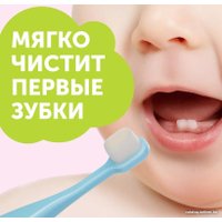 Зубная щетка Lovular baby tooth brush 4+ (голубой)