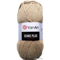 Пряжа для вязания Yarnart Jeans Plus 87 100 г 160 м (бежевый)