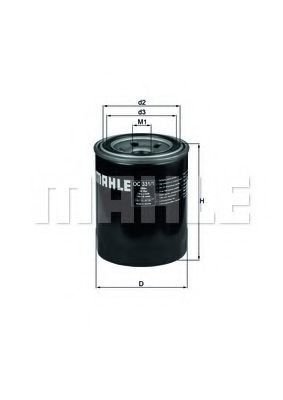 

Масляный фильтр Mahle Knecht OC3311