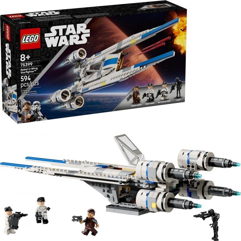 

Конструктор LEGO Star Wars 75399 Звёздный истребитель повстанцев U-wing