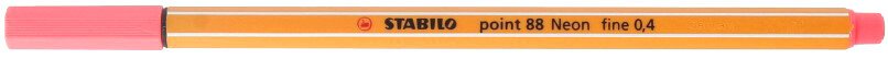

Ручка капиллярная Stabilo 88/040 (красный неон)