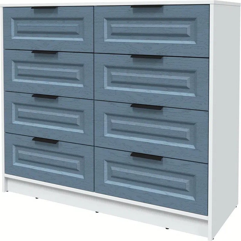 

Комод Интерлиния Концепт КТ-К117 Деко (белый платинум/дуб лазурный)