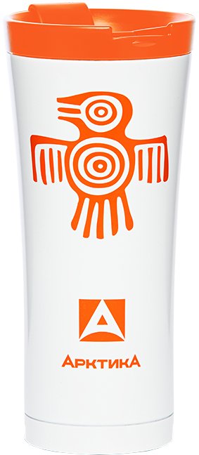 

Термокружка Арктика 410-500 (белый/оранжевый)