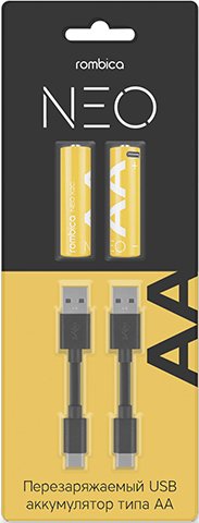 

Аккумулятор Rombica NEO X2C AA 1730mAh 2шт