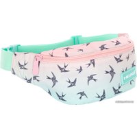 Сумка на пояс Astra Ombre Effect Swallows Dance 506022008 (зеленый/розовый)