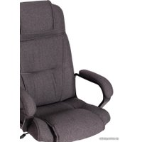 Офисное кресло TetChair Bergamo (ткань, хром 22/темно-серый F68) в Солигорске