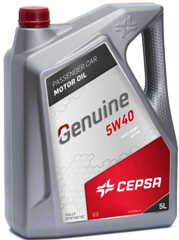 

Моторное масло CEPSA Genuine 5W-40 5л