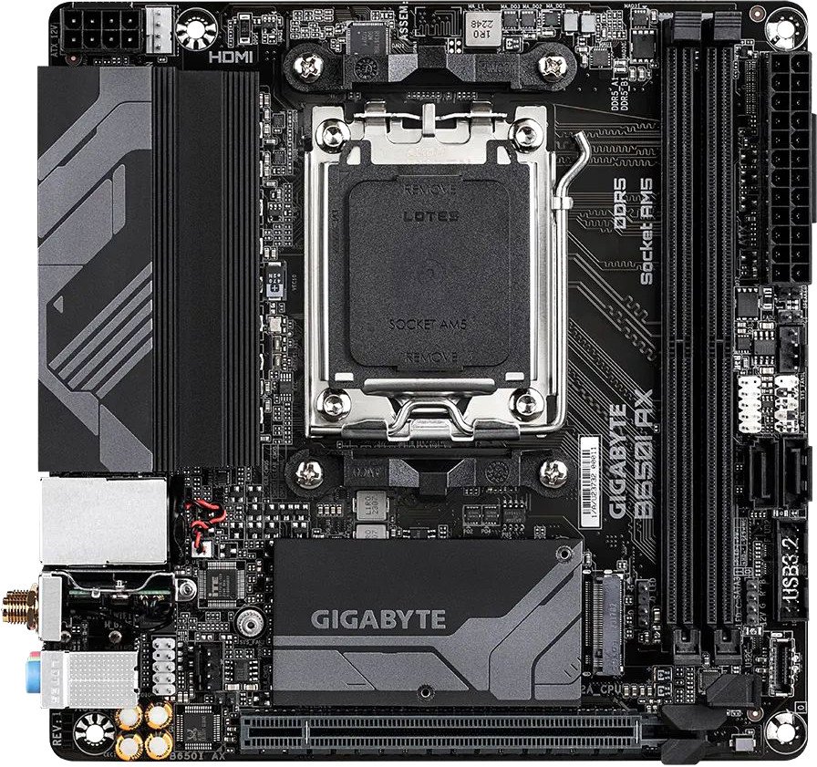 

Материнская плата Gigabyte B650I AX (rev. 1.0)