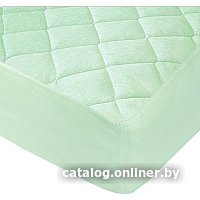 Защитный наматрасник Vegas Protect Cotton S1 160x200 (фисташковый)