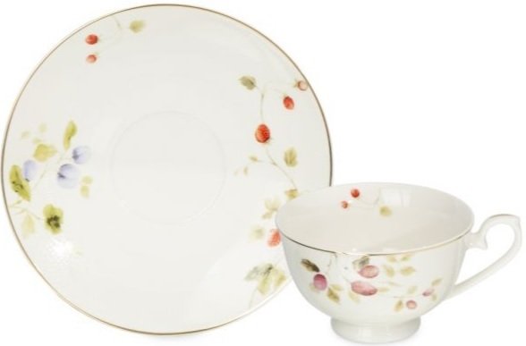 

Чашка с блюдцем Fioretta Berries TDS600