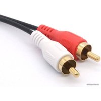 Кабель USBTOP 2x RCA - 3.5 mm (0.4 м, черный)
