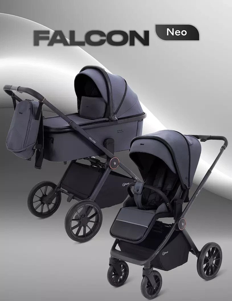

Универсальная коляска Rant Falcon Neo RA108 (2 в 1, графит)