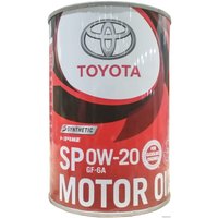 Моторное масло Toyota Motor Oil SP GF-6A 0W-20 1л