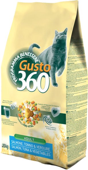 

Сухой корм для кошек Pet360 Best Breeder 360 Gusto Adult с лососем и тунцом 102675 (20 кг)