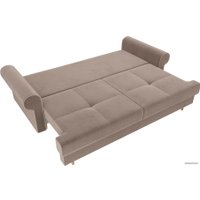 Диван Лига диванов Сплин 101675 (велюр, коричневый)