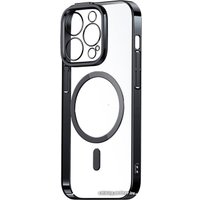 Чехол для телефона Baseus Glitter Series Magnetic Case для iPhone 14 Pro Max (черный)