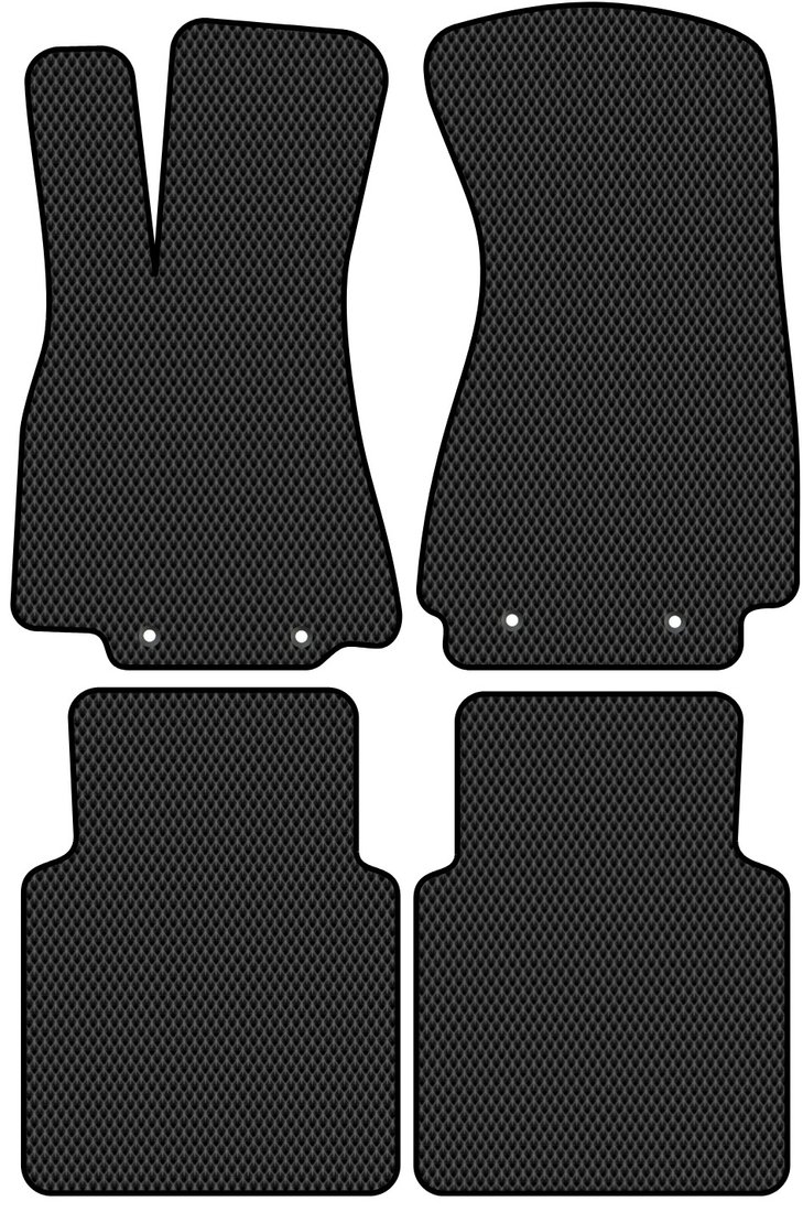 

Комплект ковриков для авто Alicosta Jaguar XJ VIII (седан Long (LWB) / X350) 2003 - 2009 (черный, ромб)