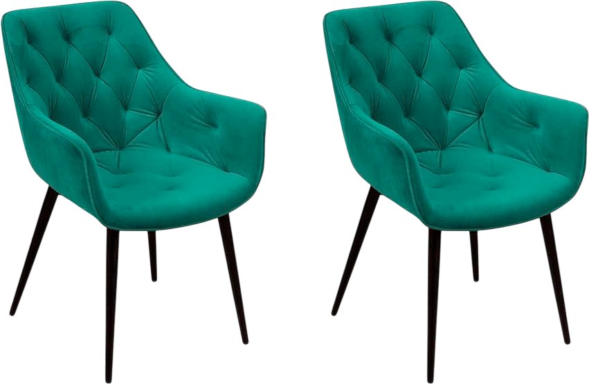 

Стул с подлокотниками Ваш день Archi Barkhat 19 (зеленый, 2шт)