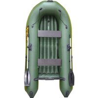 Моторно-гребная лодка Муссон 2900 НД (зеленый)