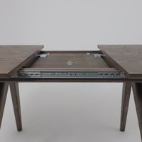 Кухонный стол Оримэкс Авеню 1450-1950x850 (темное масло/темное масло)