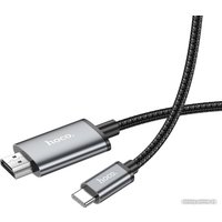 Кабель Hoco UA27 USB Type-C - HDMI (2 м, черный)