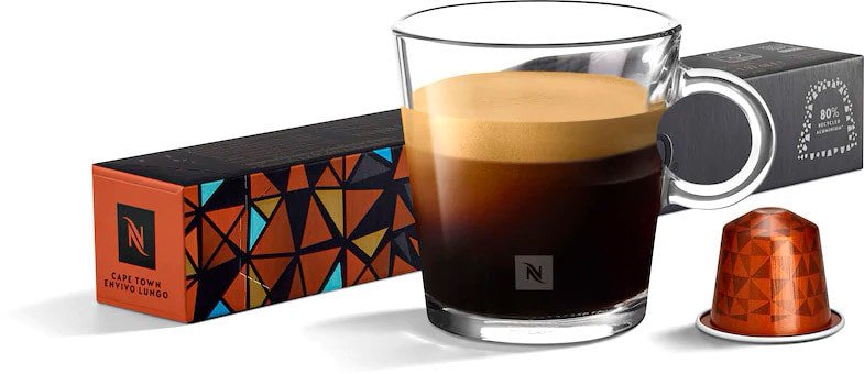 

Кофе в капсулах Nespresso Cape Town Envivo Lungo 10 шт