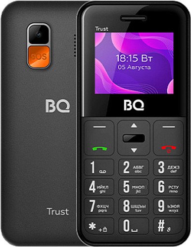 

Телефон BQ BQ-1866 Trust (черный)