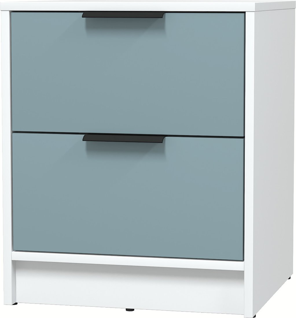 

Тумба Интерлиния Концепт КТ-ТК1-57 Глосс (белый платинум/океан)